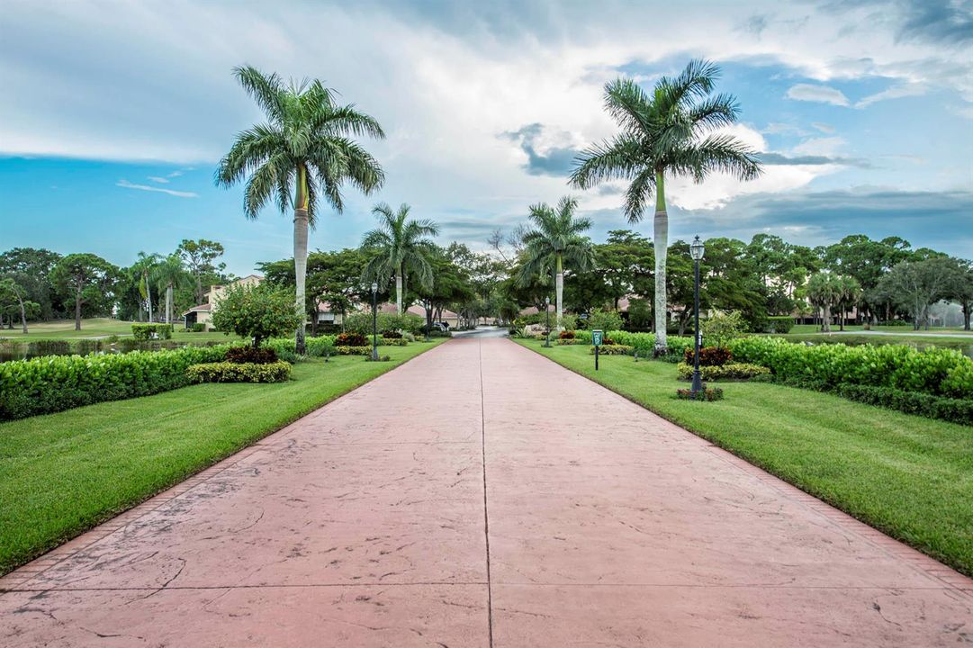Patio Homes Entrance