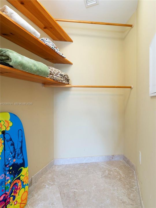 2nd bedroom closet