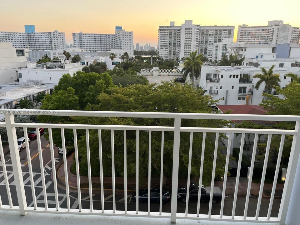 West view from unit