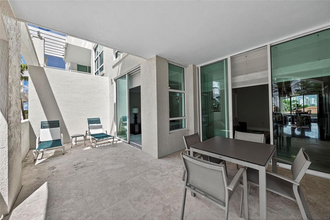 off living room and breakfast nook