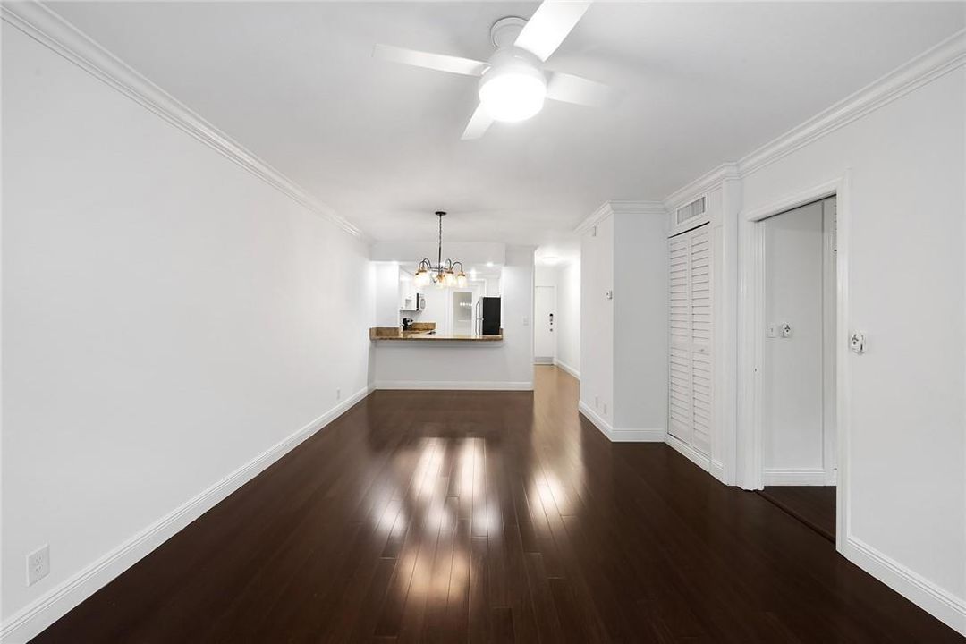 Kitchen/Dining/Living Area