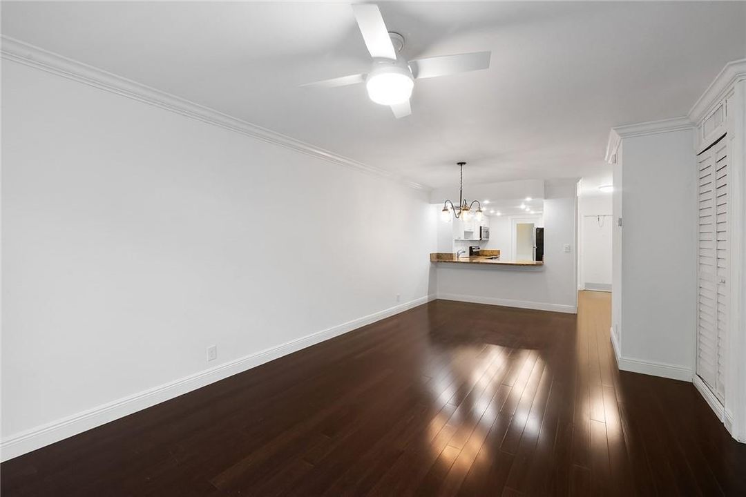 Kitchen/Dining/Living Area