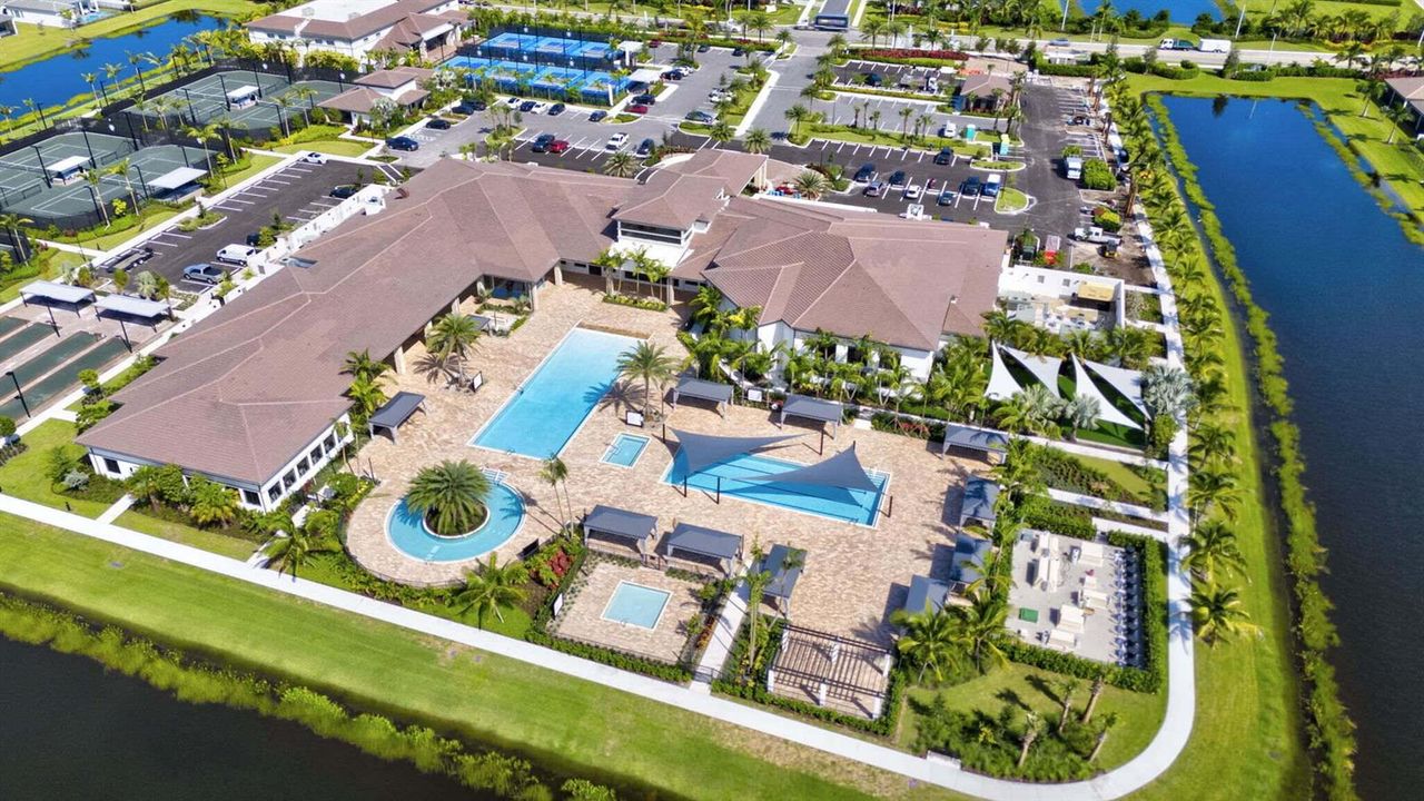 Clubhouse Ariel View