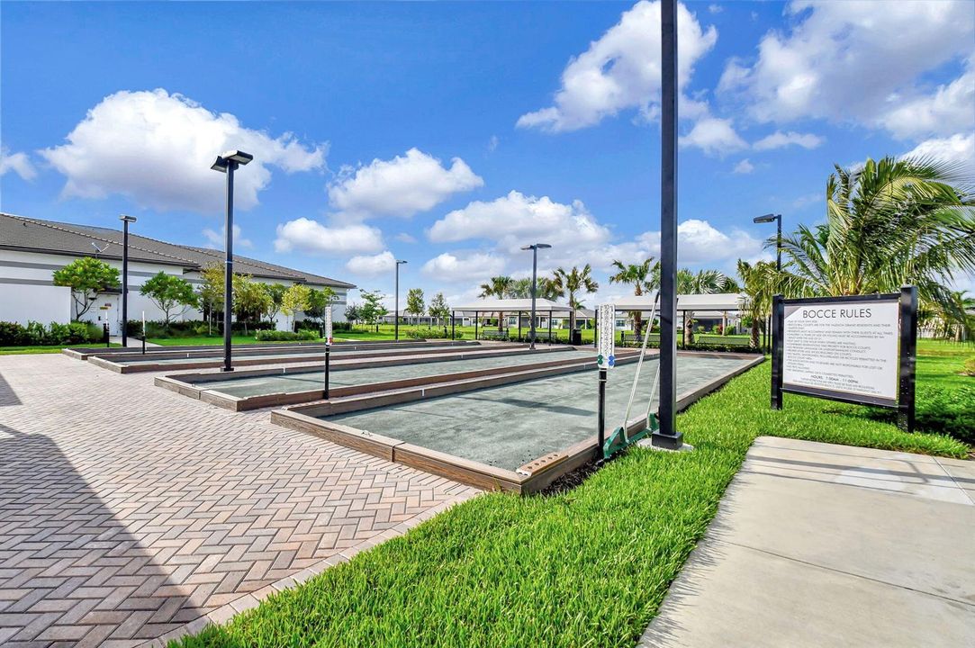Bocce Courts