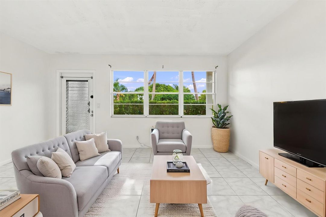 Virtually Staged Living Room