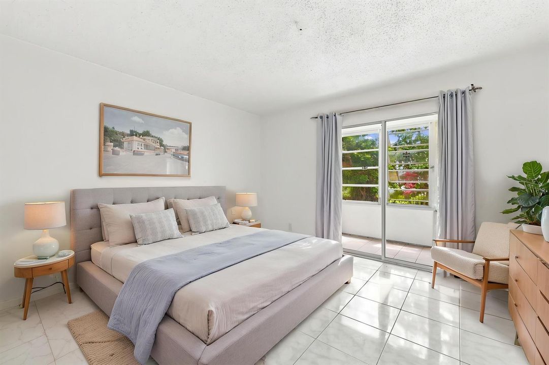 Virtually Staged Primary Bedroom