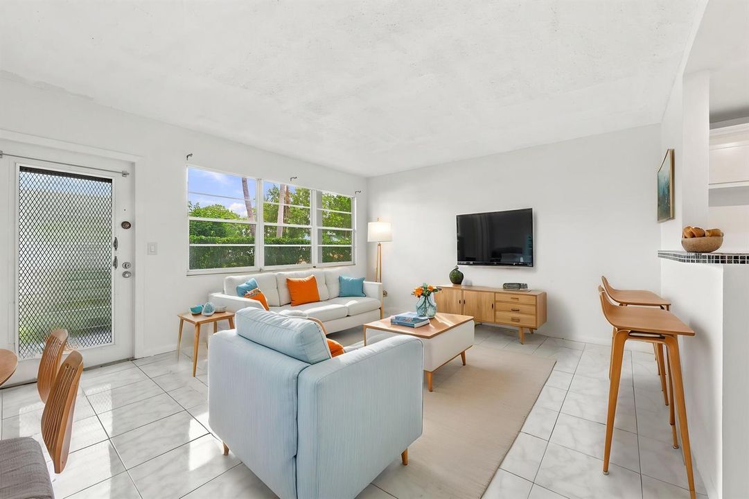 Virtually Staged Living Room