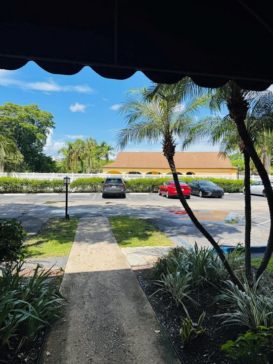 Walkway out of Building