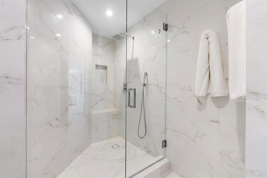 The Rosewood suite full size shower