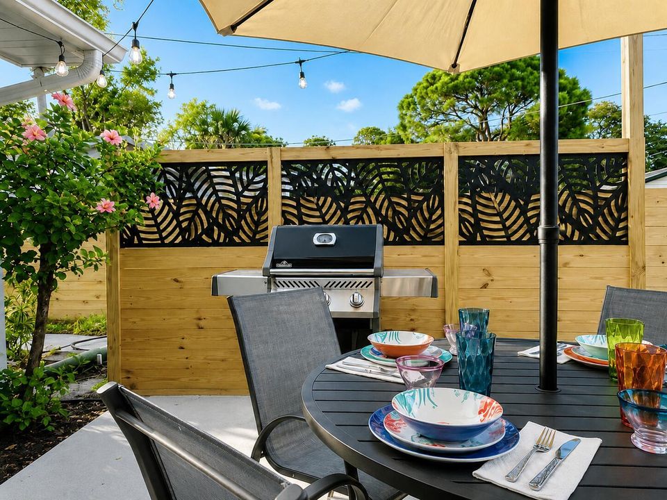 Outdoor patio