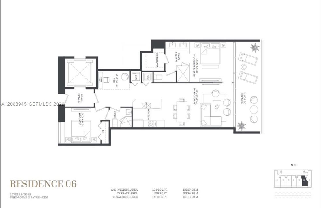 Active With Contract: $6,500 (2 beds, 2 baths, 1057 Square Feet)