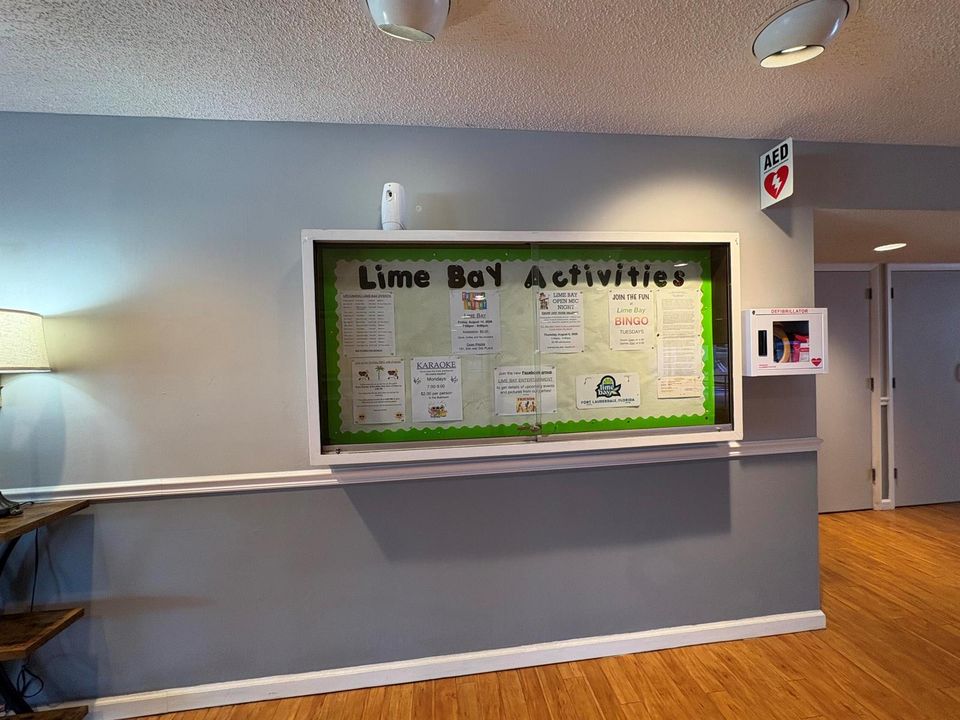 Lime Bay Activity Board