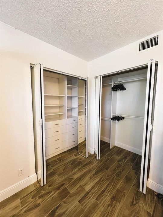 Bedroom Built-In Closets