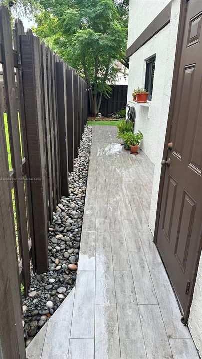 Hallway-Back yard