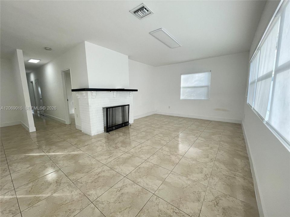 Spacious and bright living room