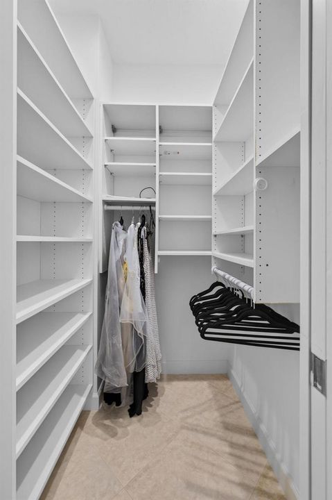 Second Walk In Closet