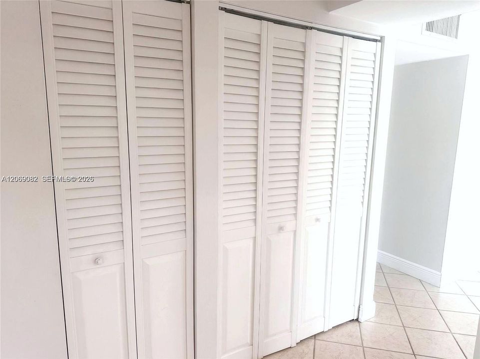 Pantry and AC closet