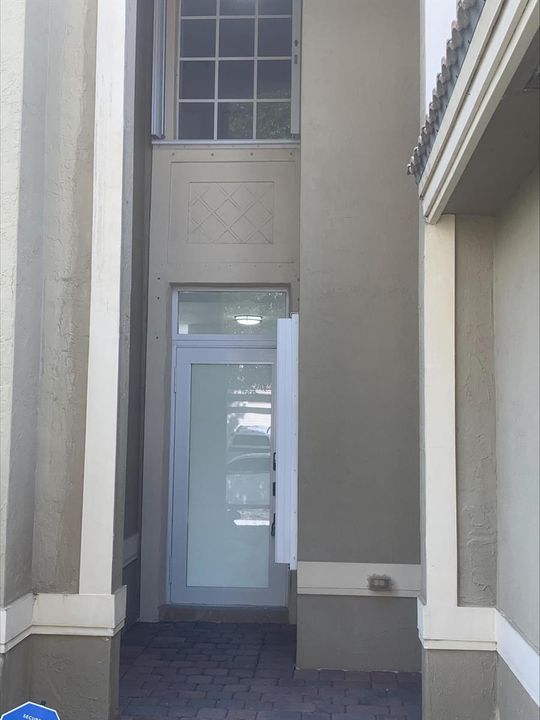 main impact door with smart lock