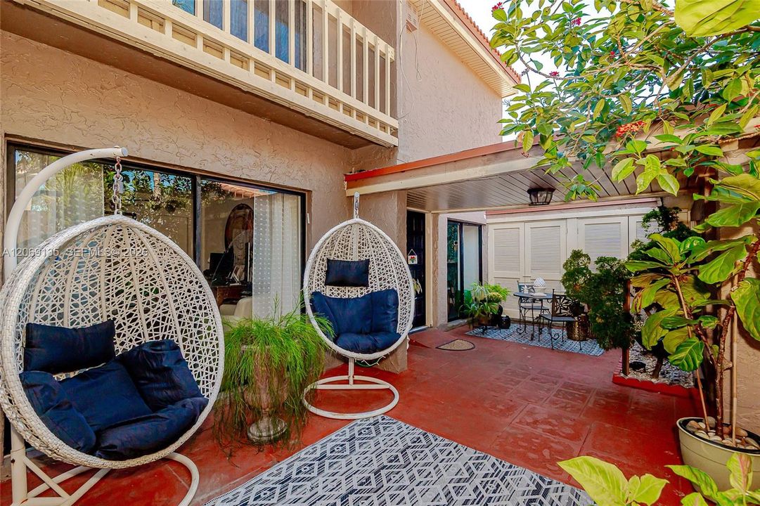 Front patio