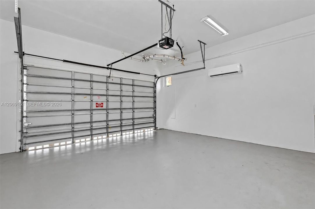2 Car Garage w/ A/C