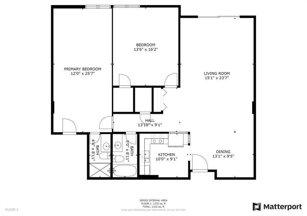 2p floor plan