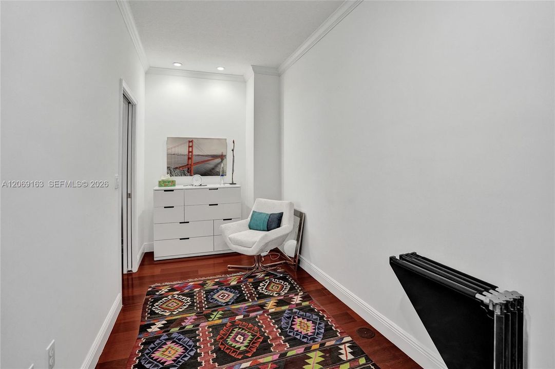 Upstairs office/Massage Room