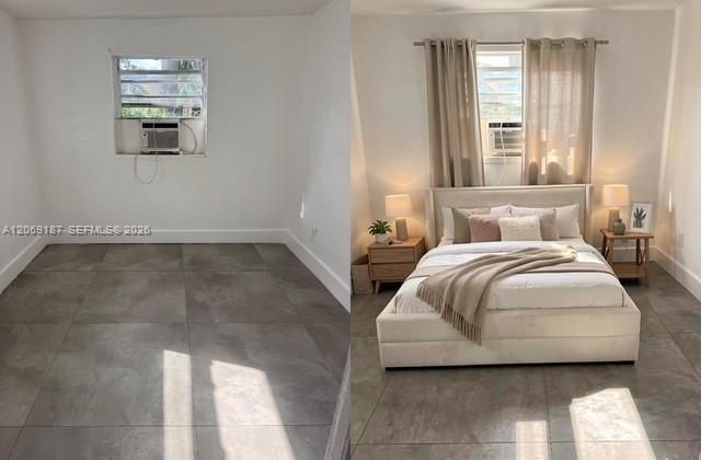 Legal Efficiency Bedroom Empty vs. staged