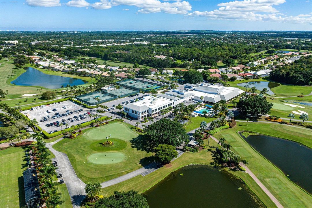 Aerial View of Club