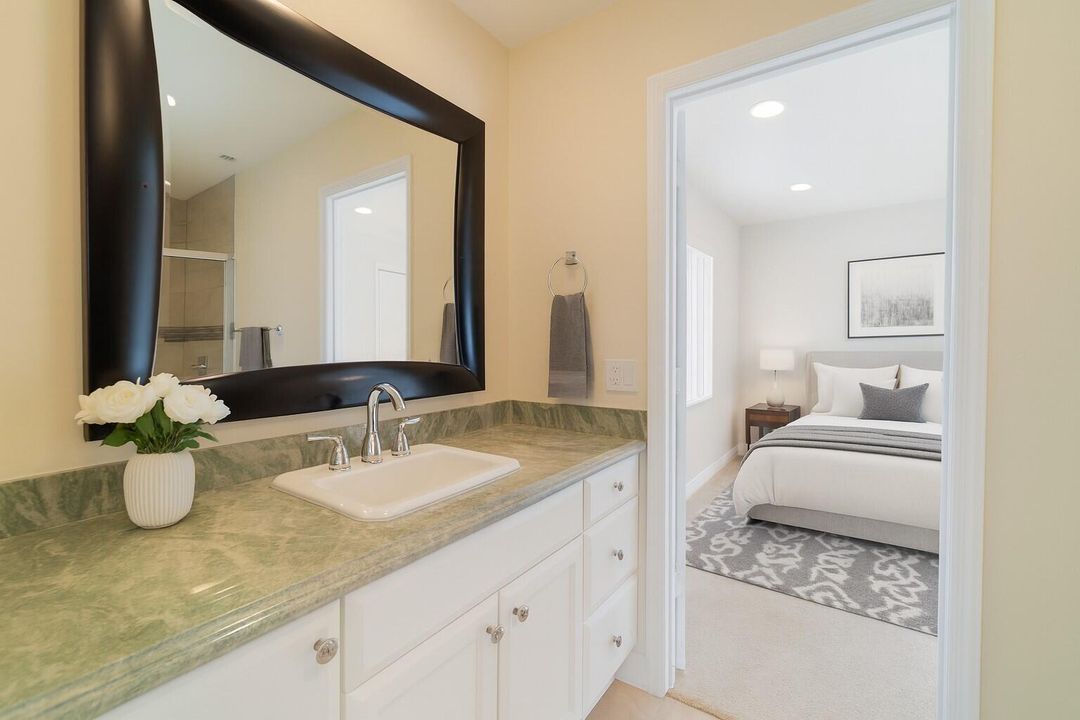 Convenient Jack & Jill Bathroom
