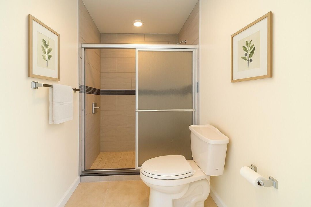 Updated Full Bath with Walk-In Shower
