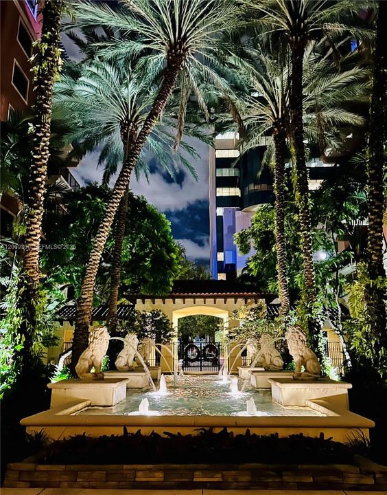 Courtyard in the Evening