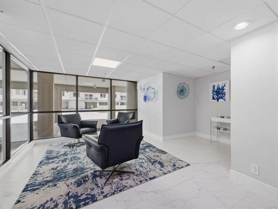 Building Lobby Sitting