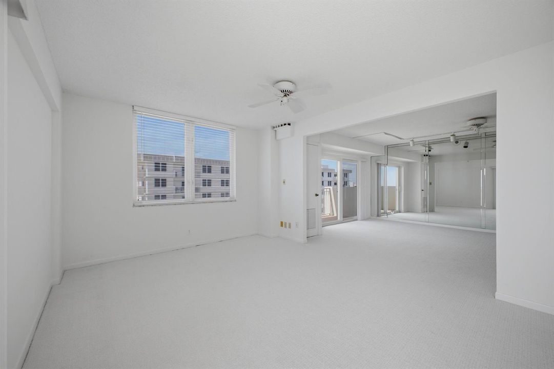 Primary Bedroom to Living