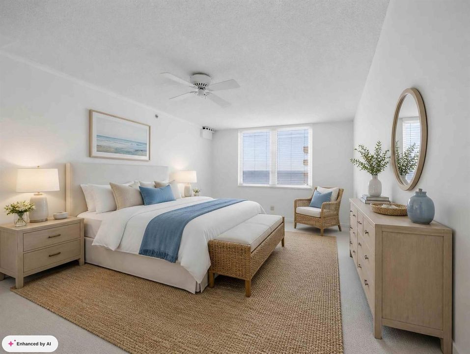 Guest Bedroom Staged