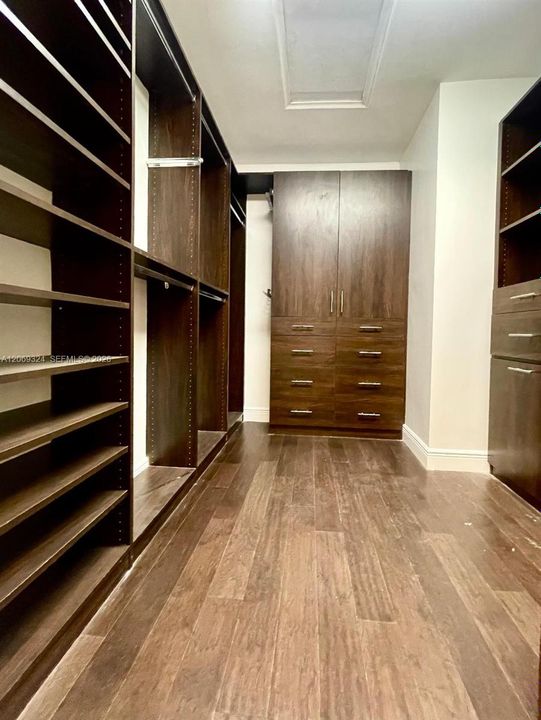 Master Walking Closet (entrance from Master Bathroom)