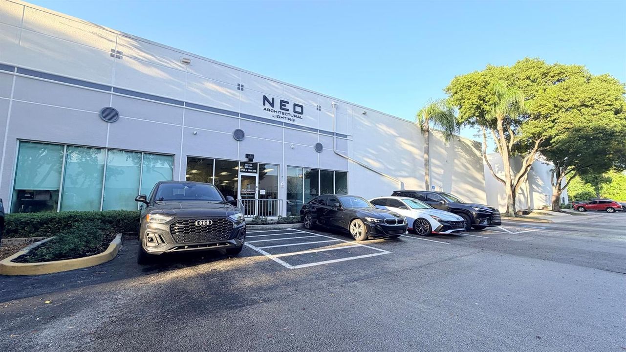 Store Front and ADA Parking