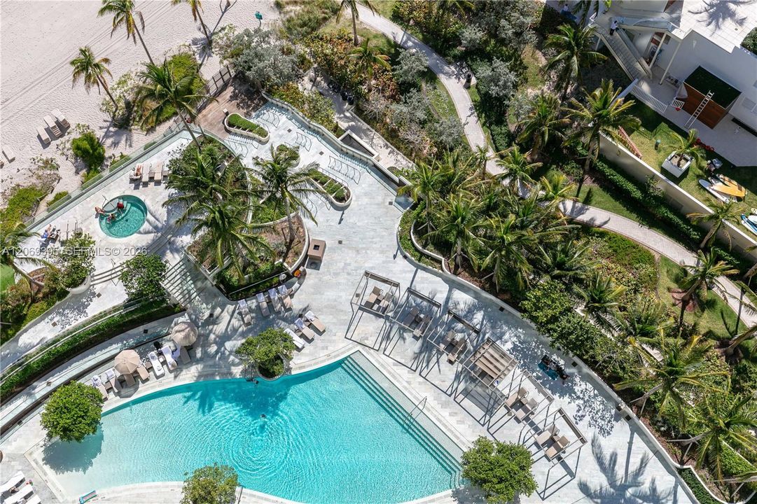 Pool View from Eastern Balcony