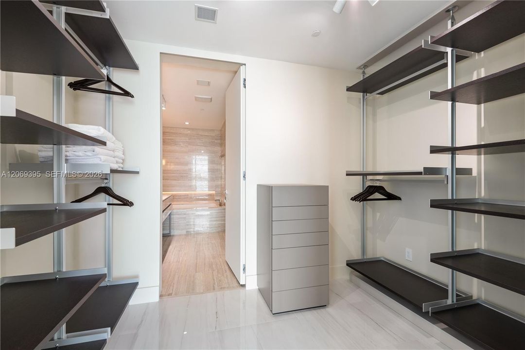 Primary Walk-In Closet