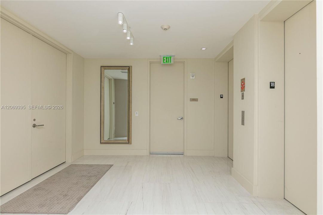 Private Foyer Entrance Directly from Elevator