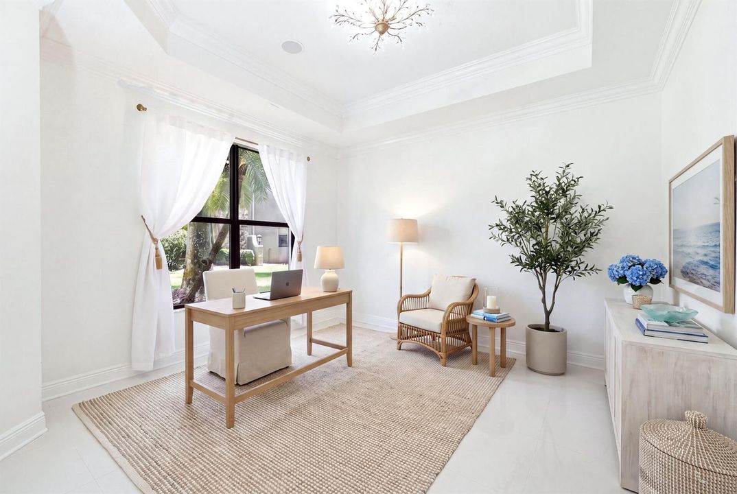 Staged Office
