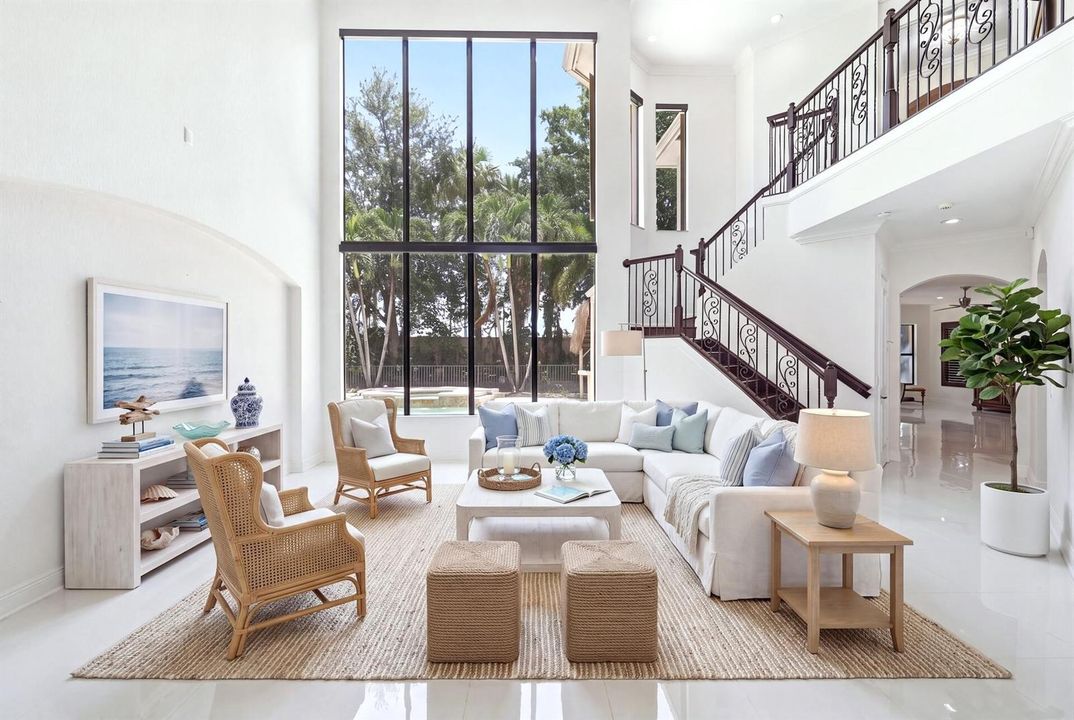 Staged Living Room