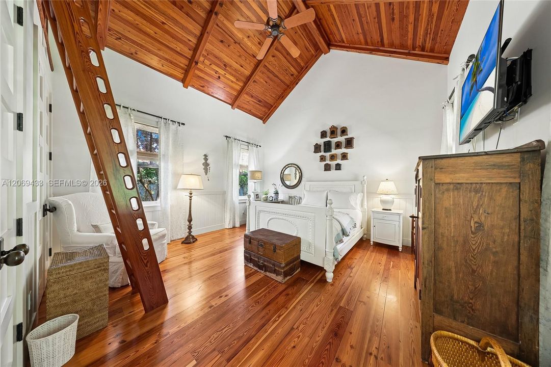 with loft area
