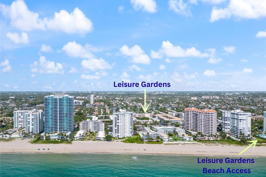 Leisure Gardens Beach Access