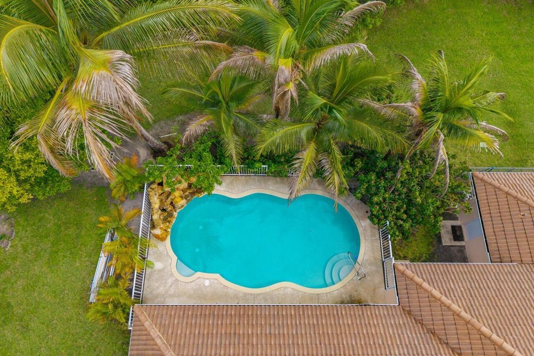 Aerial Pool View