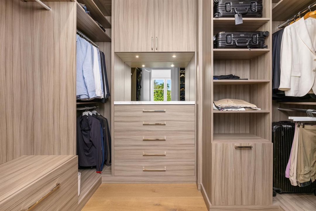 Primary Closet His