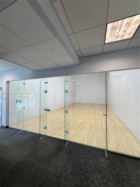 Racquet ball court