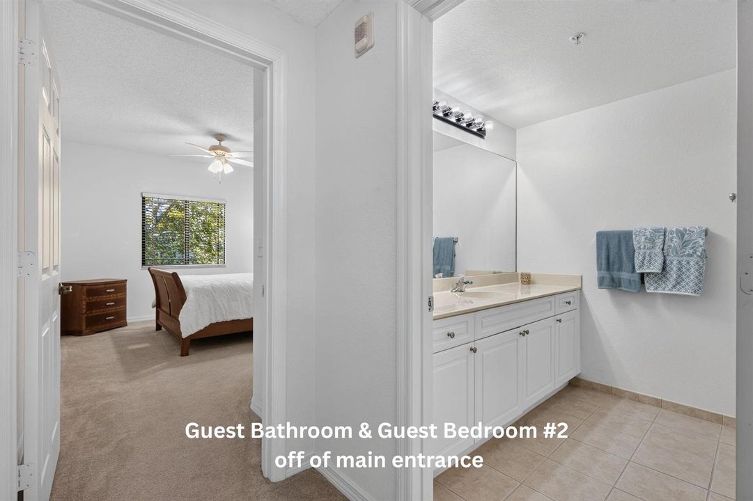 Guest Bathroom/Bedroom #2