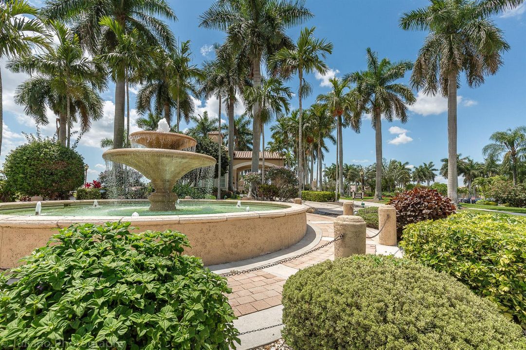 Cascade Entrance Fountain