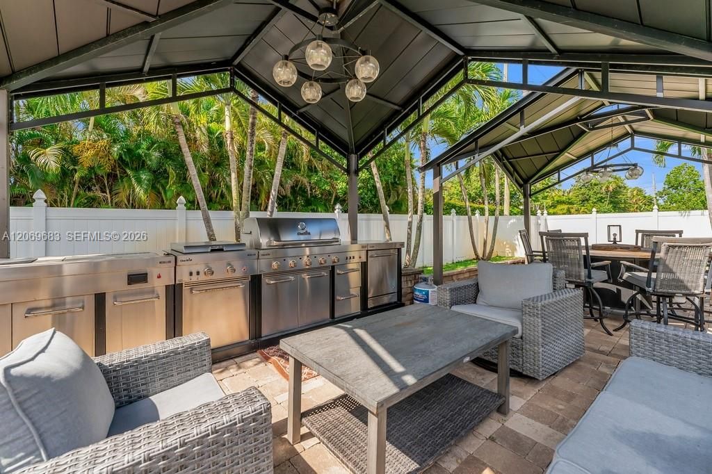 Complete Built In BBQ