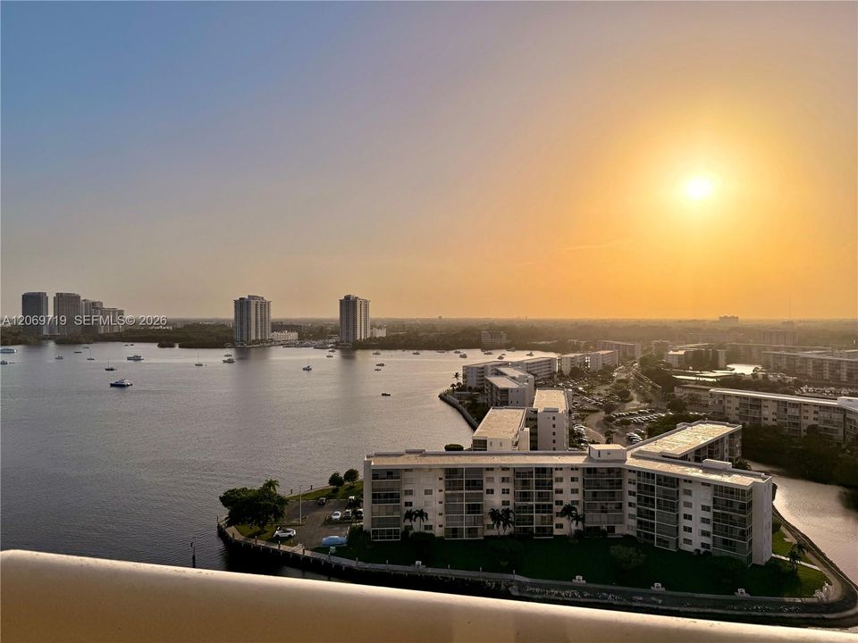 Your views to the Sunset from your balcony